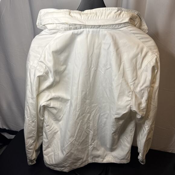 Innovations by Izzi Women’s Small Jacket Windbreaker Yellow White Gorpcore - Picture 3 of 6